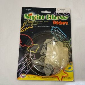 2002 Night Glow Ceiling Stickers butterflies